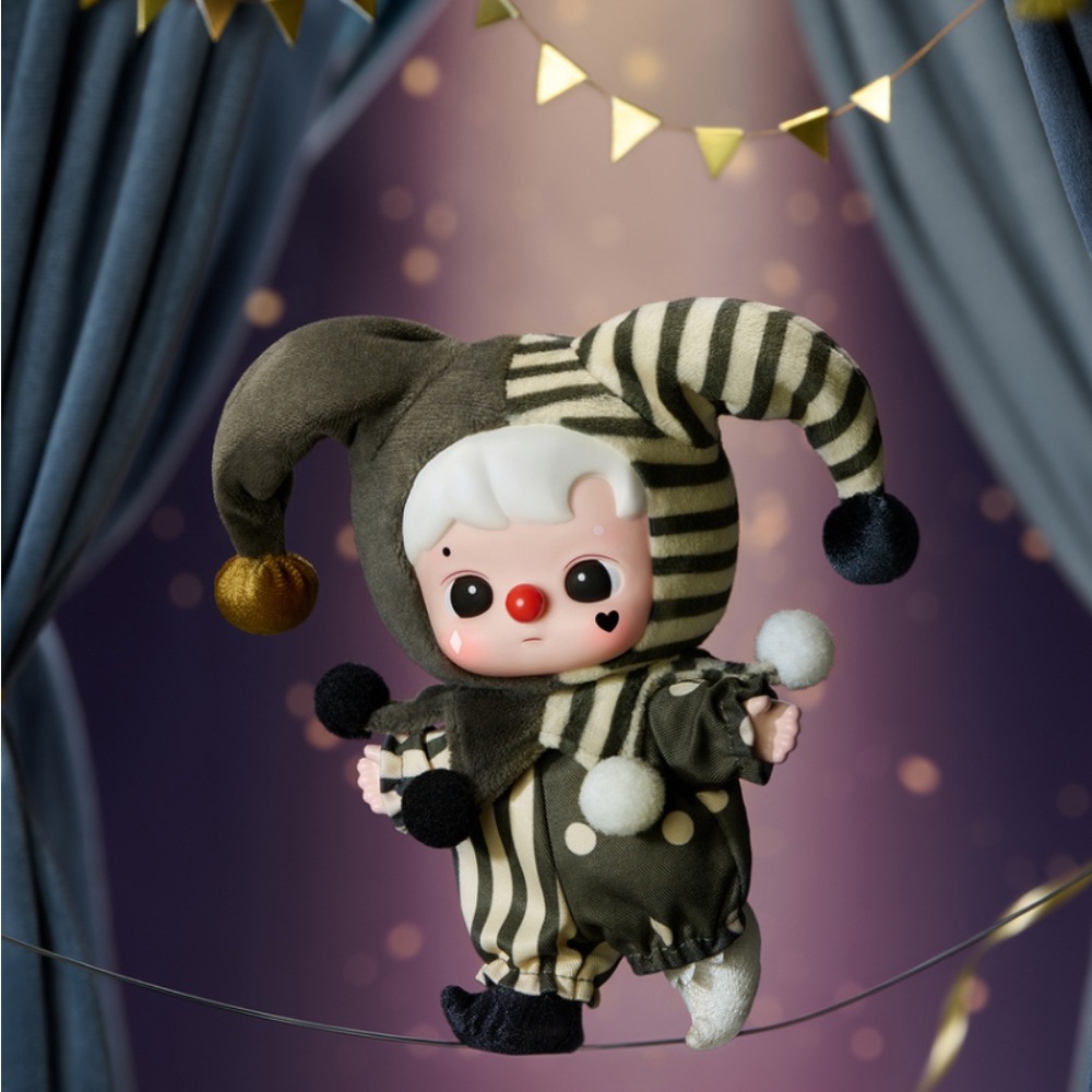 WHY SO SERIOUS
Series-Vinyl Plush Pendant Blind
Box
Silver Mist Clown